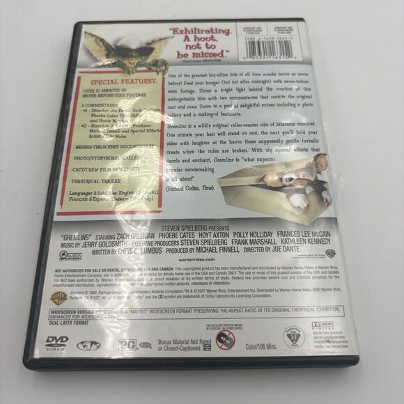 Gremlins (Special Edition) - DVD -  Steven Spielberg - Picture 2 of 4